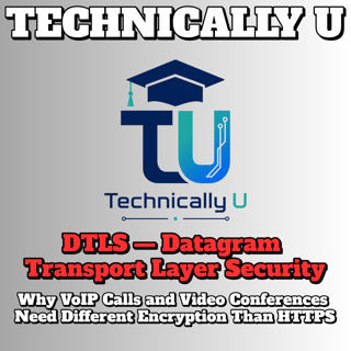 DTLS: Why VoIP Calls and Video Conferences Need Different Encryption Than HTTPS