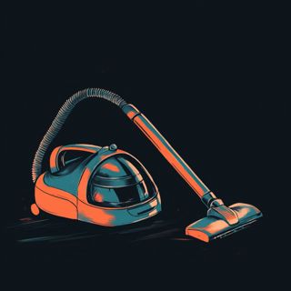 Vacuum Cleaner in Another Room | Soothing White Noise