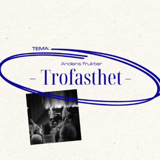 Gudstjänst: "Andens frukt: Trofasthet" - 22/3