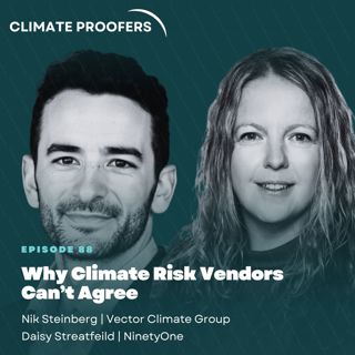 Nik Steinberg & Daisy Streatfeild On Why Climate Risk Vendors Can't Agree
