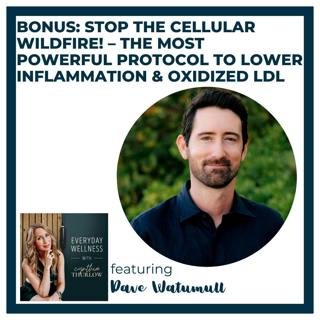 BONUS: Stop The Cellular Wildfire! – The Most Powerful Protocol To Lower Inflammation & Oxidized LDL with Dave Watumull | Menopause & Metabolic Health