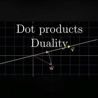 Dot products and duality | Chapter 9, Essence of linear algebra
