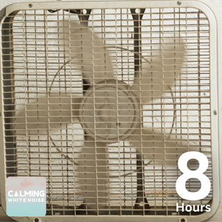 Box Fan White Noise: HIGH (8 Hours) | Soothing Sleep Sounds