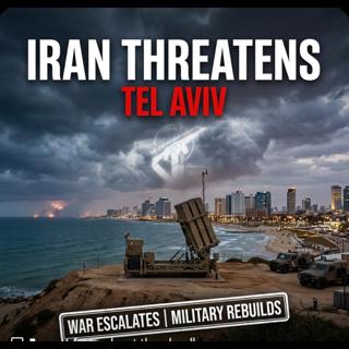 🎙️ Iran Threatens Tel Aviv as War Escalates Even as Military Rebuilds .Please share, like and follow. Thank you.