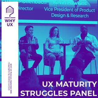 Why UX? 58# UX Maturity Struggles Panel - Case 3
