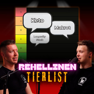 #97: TERVEYSRANKING Osa 3: Ränkätään KETO, Makrojen laskeminen, LONGEVITY Stack ja paljon muuta!