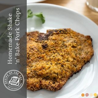 Homemade Shake 'n' Bake Pork Chops
