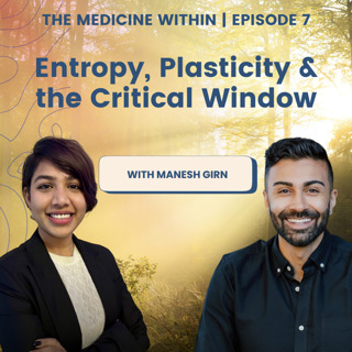 Episode 58: The Medicine Within | Ep. 7: Entropy, Plasticity & the Critical Window Period with Dr. Manesh Girn