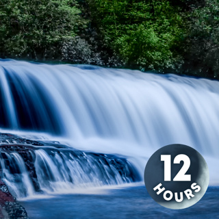This Waterfall Sound for 12 Hours = Nature's BEST White Noise for Sleeping
