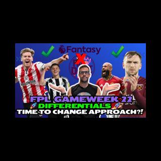 TIME TO CHANGE APPROACH!? 🎲🎰🎉| FPL GW22 DIFFERENTIALS 🚀💎🔥 | Fantasy Premier League Tips 2025/26