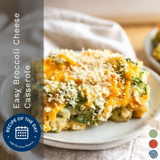 Easy Broccoli Cheese Casserole