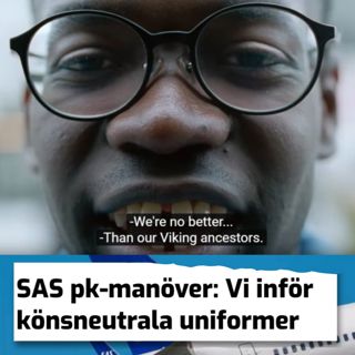 SAS: För dig som vill flyga woke