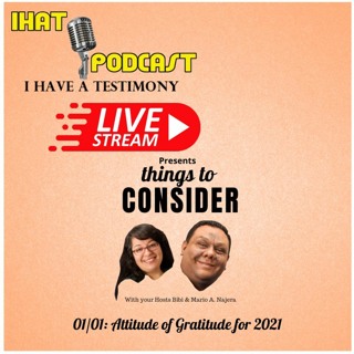 "things to CONSIDER" 01/01: Attitude of Gratitude for 2021