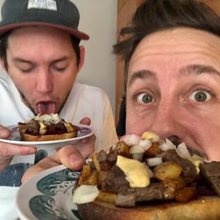Macka 50: Potatis och biff med rödbetor