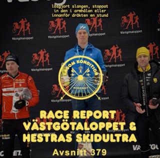 379. Race report Västgötaloppet och Hestra skidultra