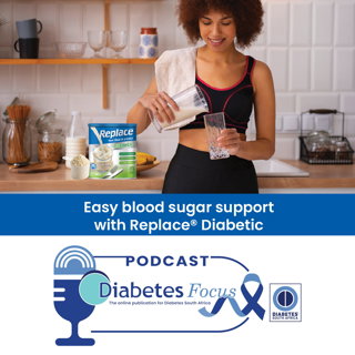 Easy blood glucose support with Replace® Diabetic