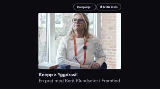 Knepp har vært på Yggdrasilkonferansen!