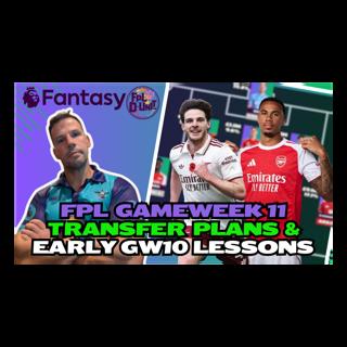 GABRIEL SUCCESS!🎉 | FPL GW11 TRANSFER PLANS & EARLY THOUGHTS 🚨 | Fantasy Premier League Tips 2025/26