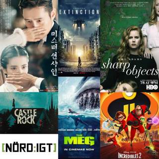 229. Den med Telltale-nedläggningen, Mr. Sunshine, Sharp Objects, Castle Rock, Extinction, The Meg och Incredibles 2