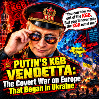PUTIN'S KGB VENDETTA: The Covert War on Europe That Began in Ukraine