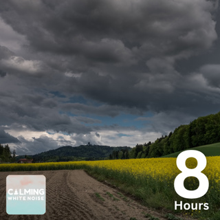 Stormy Afternoon Ambience (8 Hours) | Rumbling Thunder with Birdsong