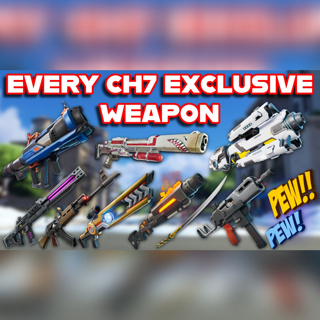 Ranking EVERY CHAPTER 7 EXCLUSIVE WEAPON In FORTNITE From WORST To BEST