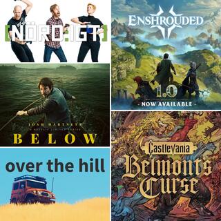 540. Den om Over The Hill, Castlevania: Belmont's Curse, Enshrouded och Below