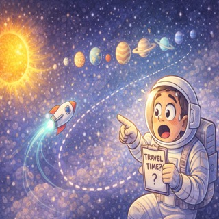 How Long Would It Take To Reach Each Planet In Our Solar System