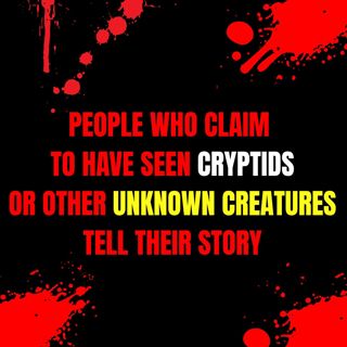 People Who Claim To Have Seen Cryptids Or Other Unknown Creatures Tell Their Story