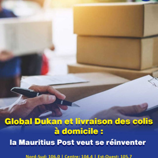 Global Dukan et livraison des colis à domicile : la Mauritius Post veut se réinventer