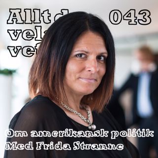 043 Om amerikansk politik med Frida Stranne
