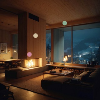 Crackling Fire | A Cosy Room on a Cold Night