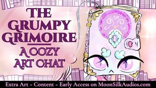 The Grumpy Little Grimoire | Cozy Art Chat