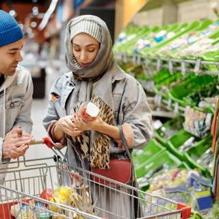 Skönhet går före språkvård i mataffären