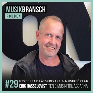 29. Utvecklar låtskrivare & musikförlag - Eric Hasselqvist, TEN & Musikförläggarna