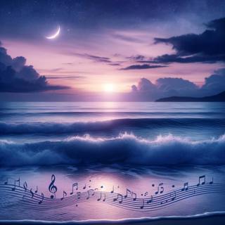 😴🌊🎵 Soothing Ocean WAVES and Relaxing MELODIES for Restorative SLEEP