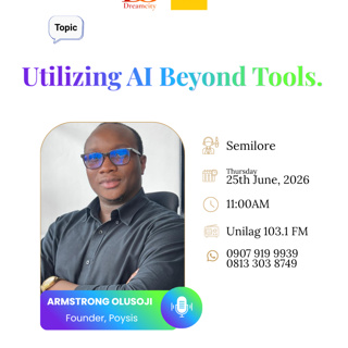 Utilizing AI Beyond Tools with Armstrong Olusoji