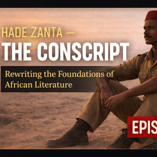 Hade Zanta – The Conscript Rewriting the Foundations of African Literature Episode 2