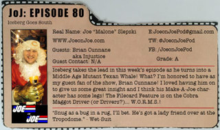 G.I. Joe Ep 80: Iceberg Goes South w/ Brian Cunnane