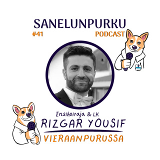 #41 Vieraanpurku – Rizgar Yousif – Ensihoitajasta lääkäriksi