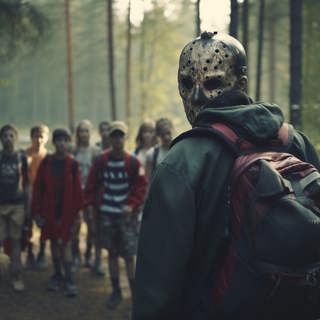 A serial killer is terrorizing my summer camp