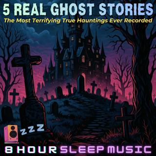 👻 5 Real Ghost Stories for Halloween | 25-Minutes of Ghost Stories with 8 Hours of Rain, Thunder, & Spooky Music 🕷️