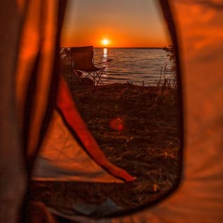 Ocean Campsite Waves - 10 Hours Sleep Sound