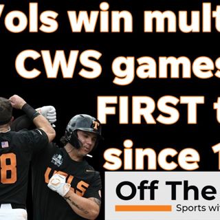 Baseball Vols one win away from CWS final