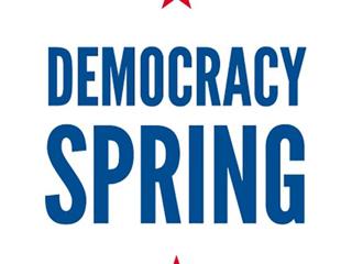"PINK, Peace & Democracy Spring" on "I Take LIBERTY With My Coffee"