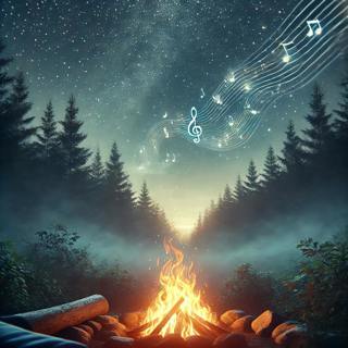 😴🔥🎵 The CRACKLING Fire and SOFT Music Calm the Mind for RESTFUL Sleep