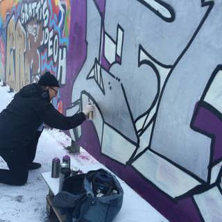 Graffitirapportering utan grund och tidningsoffensiv i Stockholm