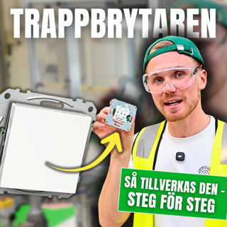 TRAPPBRYTAREN | Så tillverkas den - steg för steg!