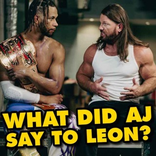 What Did AJ STYLES Say To LEON SLATER At TNA Slammiversary? (Exclusive Interview)