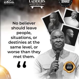 APOSTLE JOSHUA SELMAN – LADDERS (TRUTHS THAT DELIVER GREATNESS) || 25TH JUNE, 2026